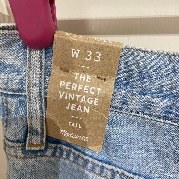 Madewell Tall Perfect Vintage Jean in Fitzgerald Wash - Picture 3 of 7